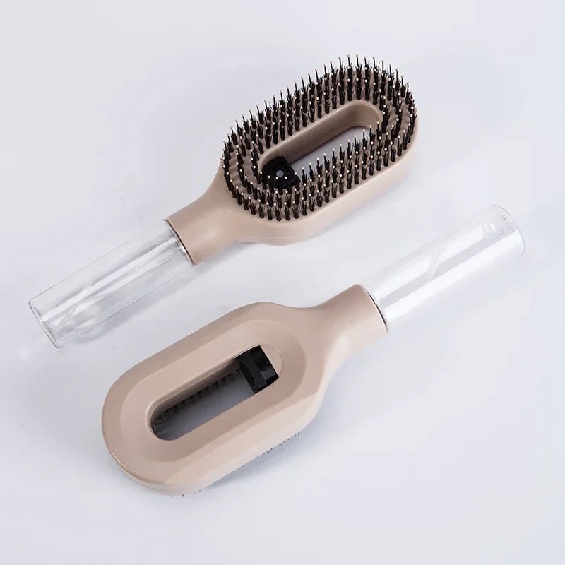 Zorvanta™ Pro 2-in-1 Mist & Detangle Brush